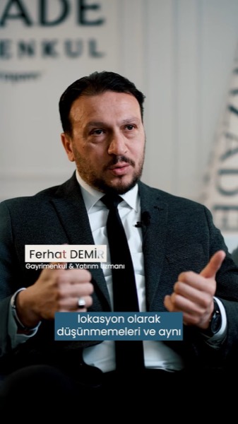 Ferhat Demir sektör değerlendirmesini anlatırken